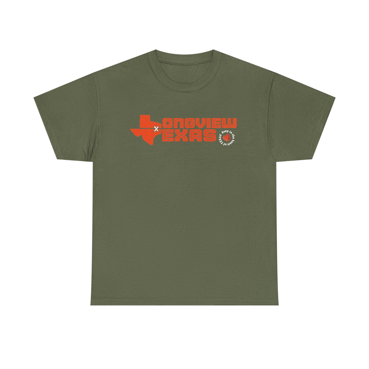 Longview Texas Retro Logo